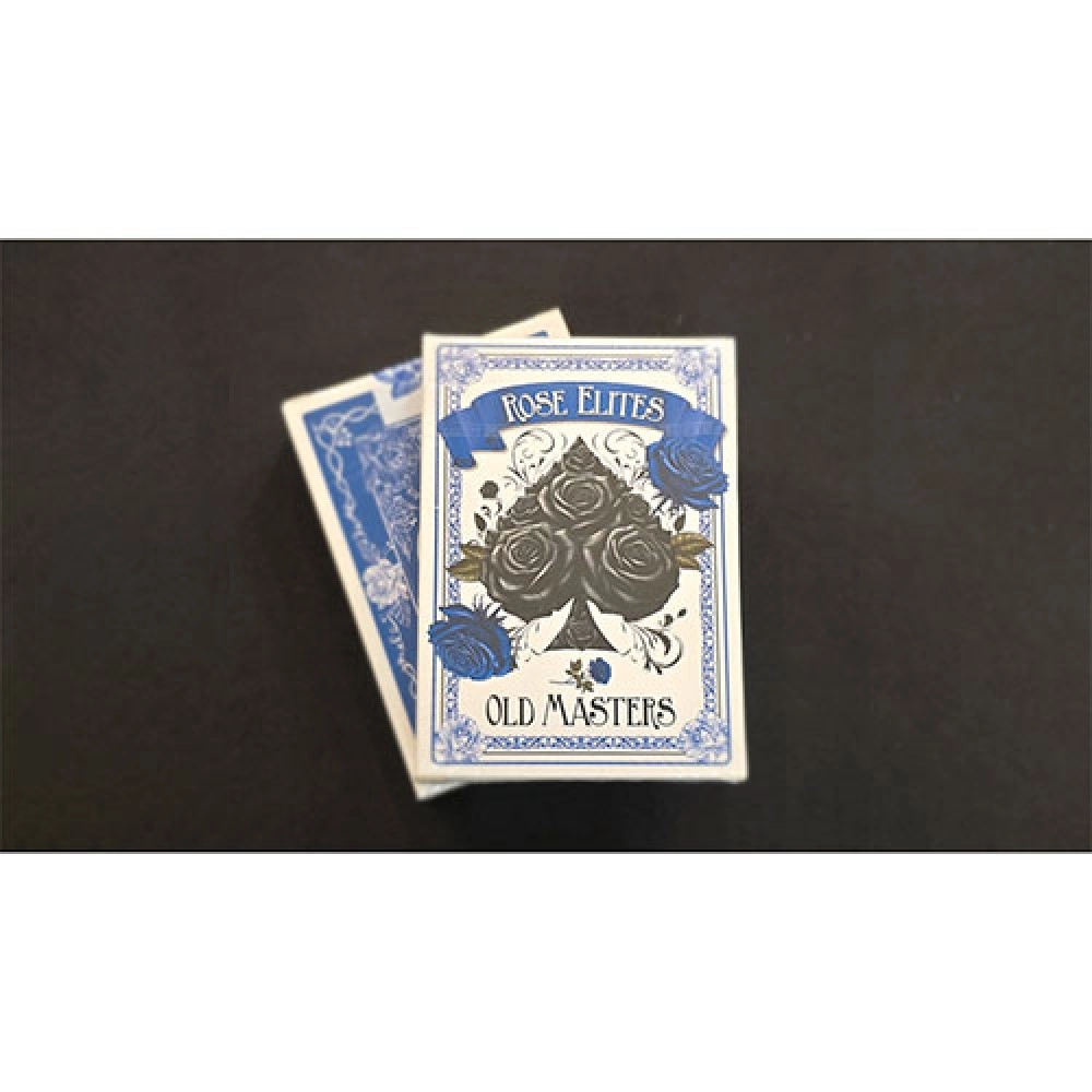 Rose Elites - Old Masters (Blue) Marked Deck Playing Cards
