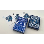 Neko Samurai (Blue) Playing Cards
