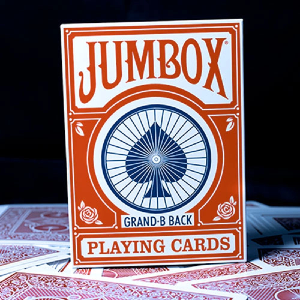 Mazzo di carte Jumbox Marked Deck (Red) by Magic Dream