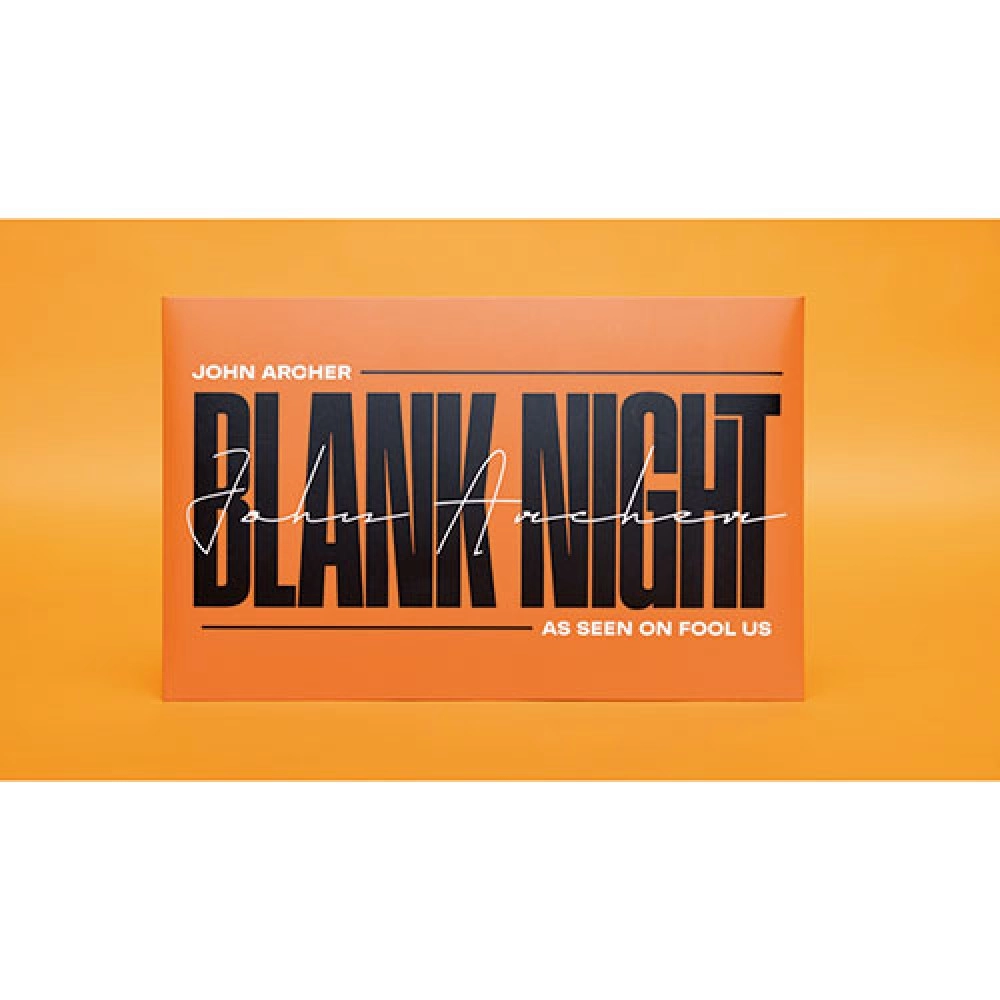 Blank Night 2025 Edition (Orange) by John Archer