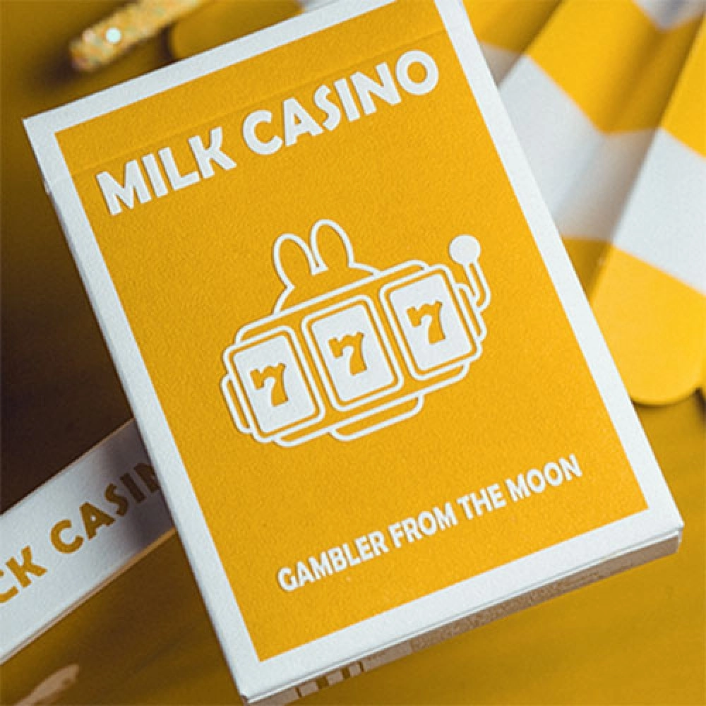 Mazzo di carte The Milk Casino Deck by Bacon Playing Card Company