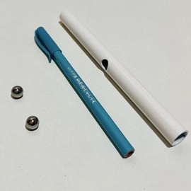 Steel Ball Through Pen by Mr. Magic