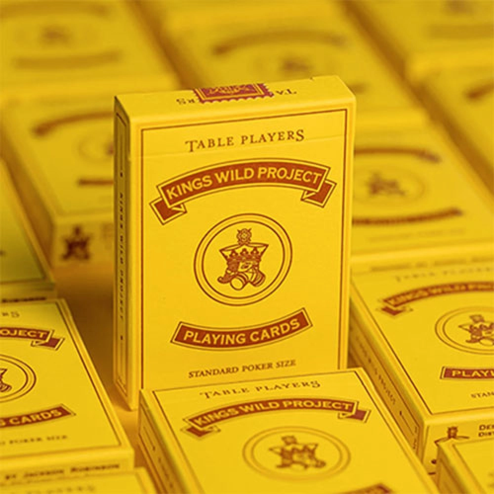 Mazzo di carte Limited No.13 Table Players Vol.16 Playing Cards by Kings Wild Project