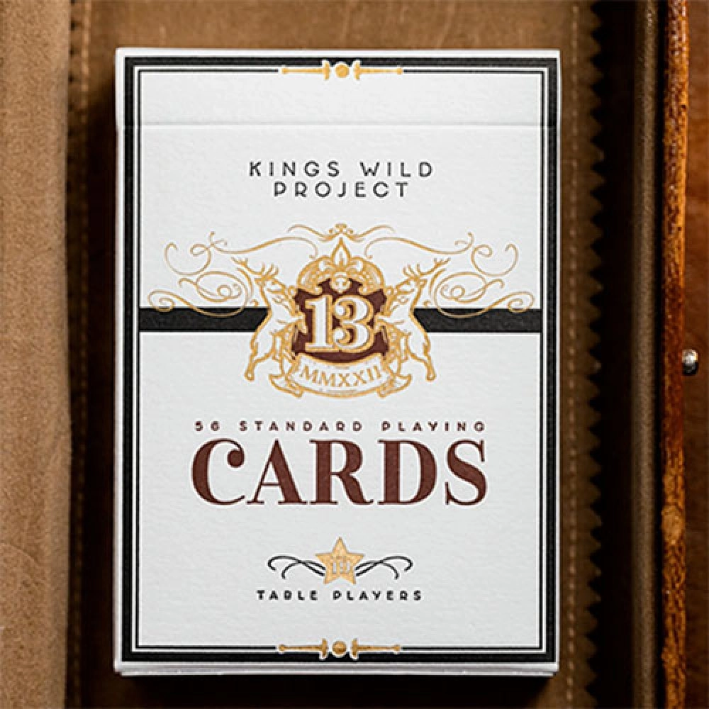 Mazzo di carte Limited No.13 Table Players Vol.19 Playing Cards by Kings Wild Project