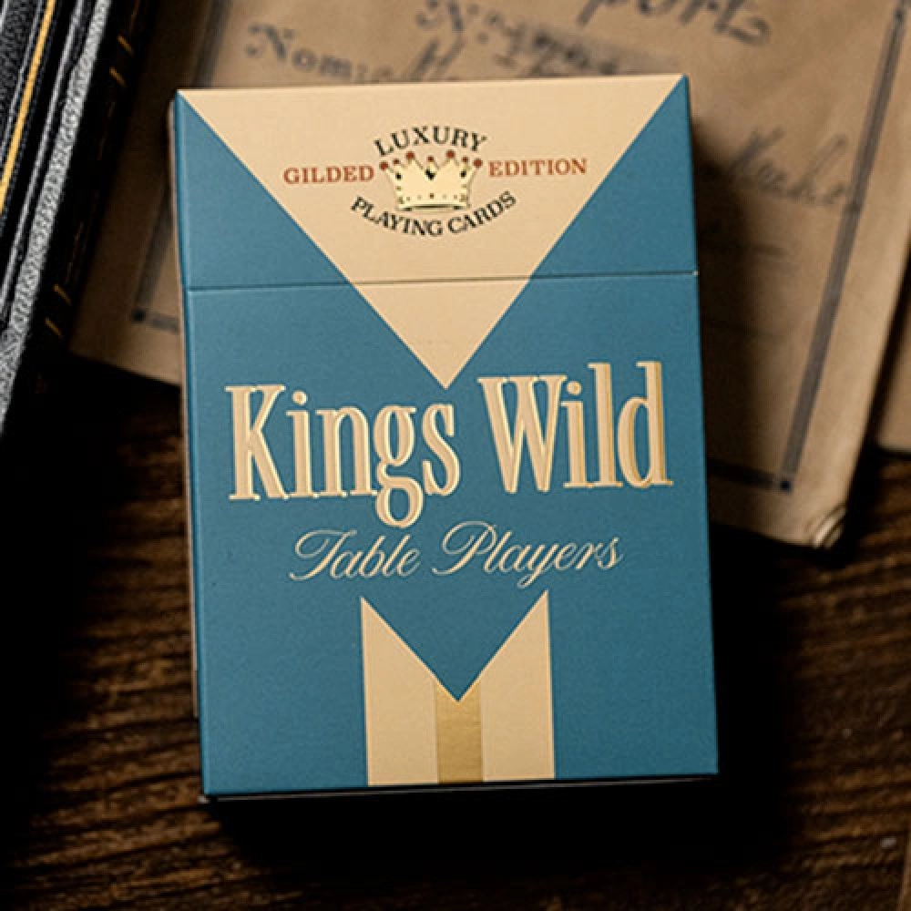 Mazzo di carte Gilded No.13 Table Players Vol.42 Playing Cards by Kings Wild Project