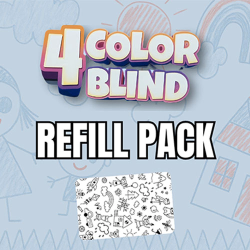 4 Color Blind Refill by Guillaume Bienne