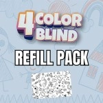 4 Color Blind Refill by Guillaume Bienne