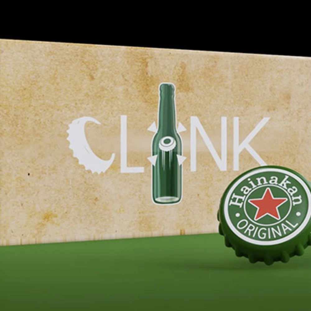 The Clink (Cap in Bottle) by Iarvel Magic and Wonder House (Heineken)