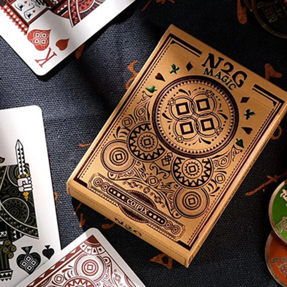 Mazzo di carte COIPIX (RED) Playing Cards by N2G