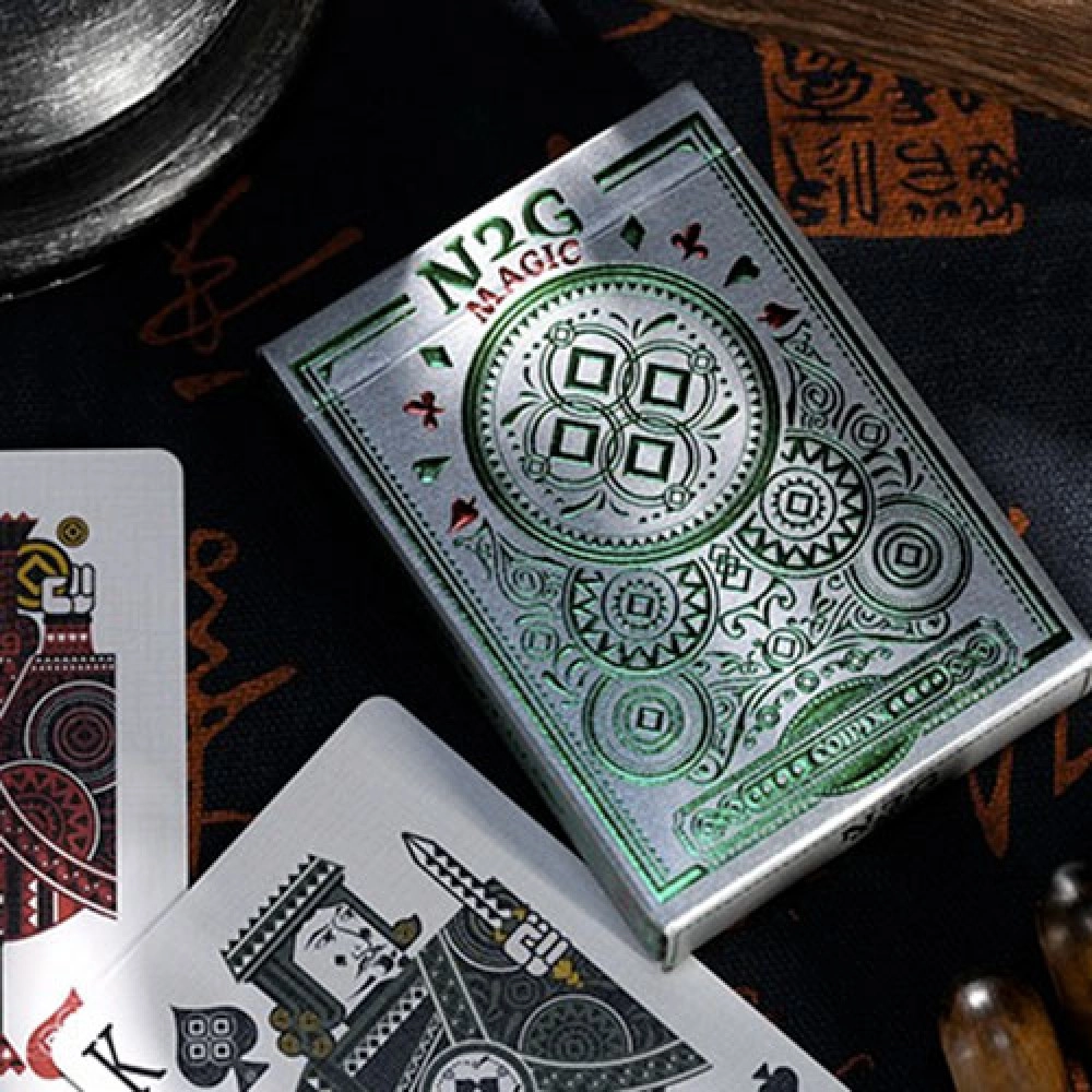 Mazzo di carte COIPIX (Green) Playing Cards by N2G