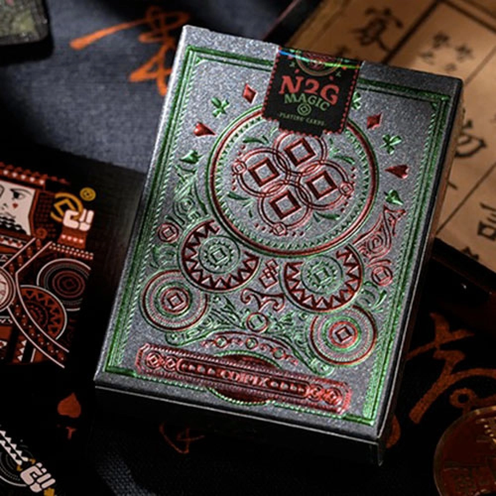 Mazzo di carte COIPIX (Black) Playing Cards by N2G