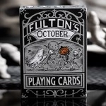 Mazzo di carte FULTONS OCTOBER TOMBSTONE GREY PLAYING CARDS