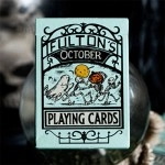 Mazzo di carte FULTON'S OCTOBER UV GLOW GREEN EDITION