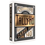 Mazzo di carte Tally Ho 140th Anniversary (Metaluxe) Playing Cards by US Playing Card