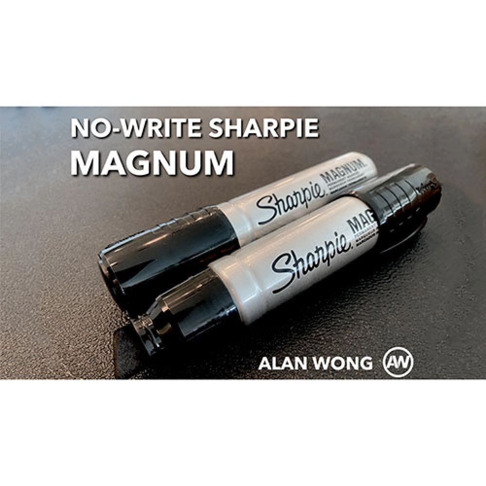 No Write Sharpie Magnum by Alan Wong