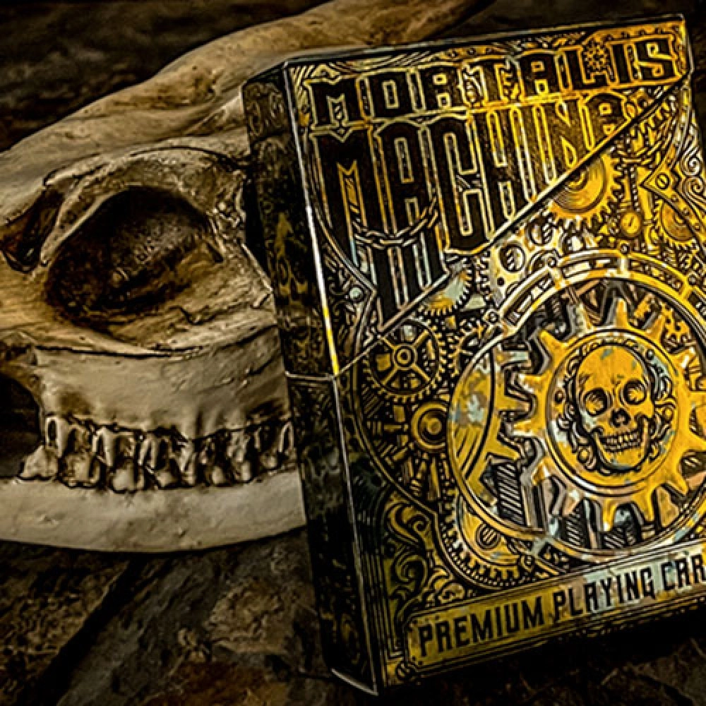 Mazzo di carte Mortalis Machina Cobalt Edition Playing Cards