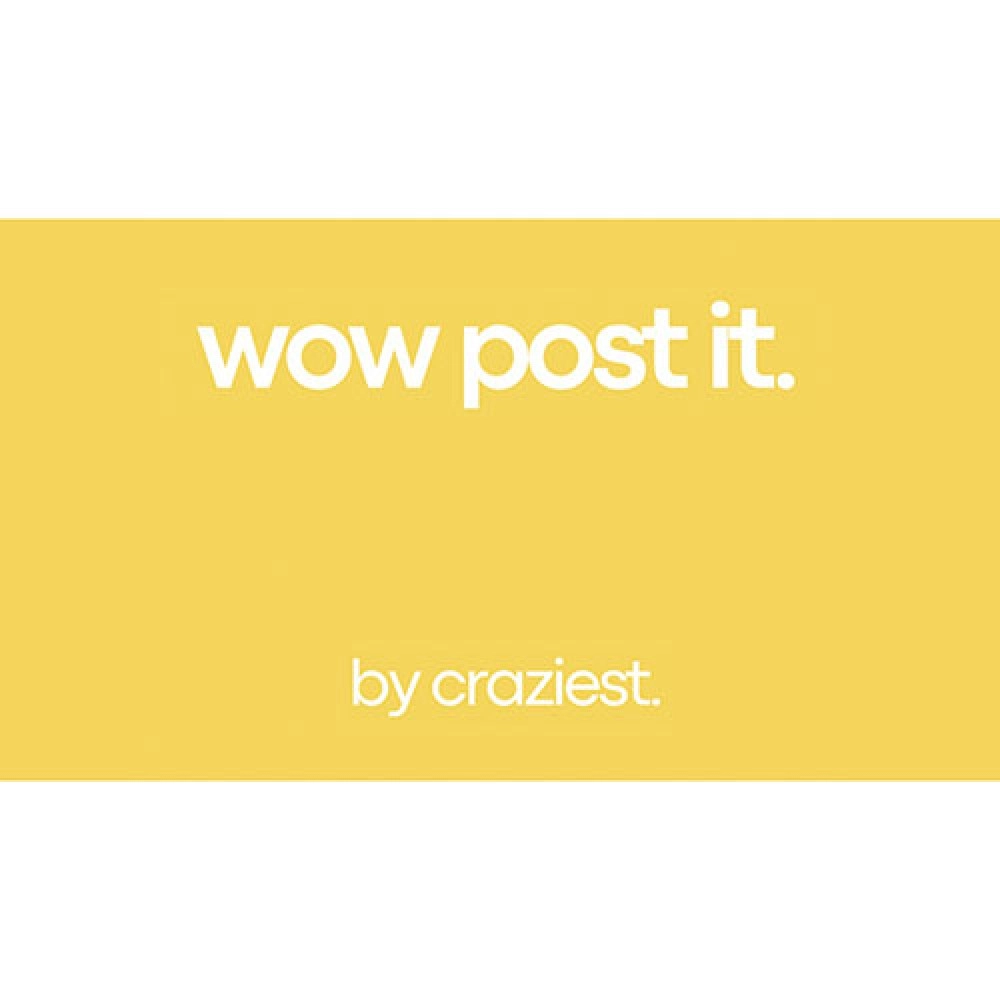 WOW Post-it by Craziest