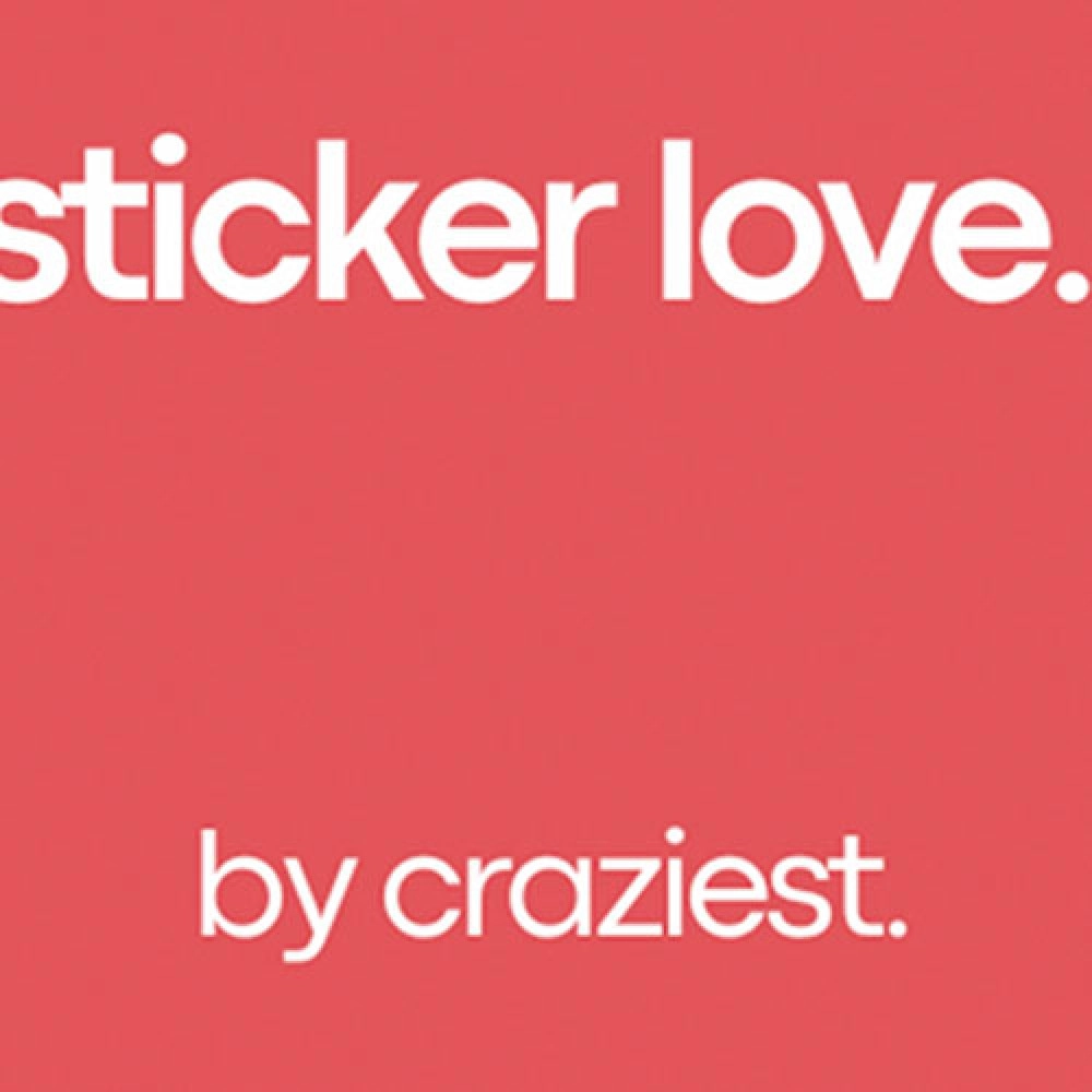 Sticker Love by Craziest