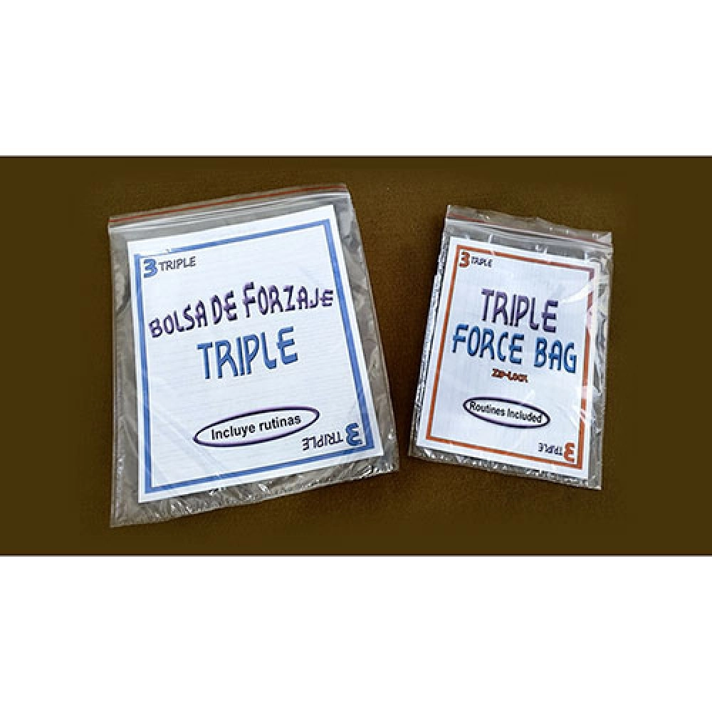 Triple Force Zip Lock Bag (Small, 6.5 x 9.5")