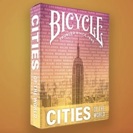 Mazzo di carte Bicycle Cities of the World Playing Cards by US Playing Card