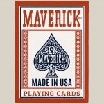 Mazzo di carte Maverick Made in the USA (Red) Playing Cards