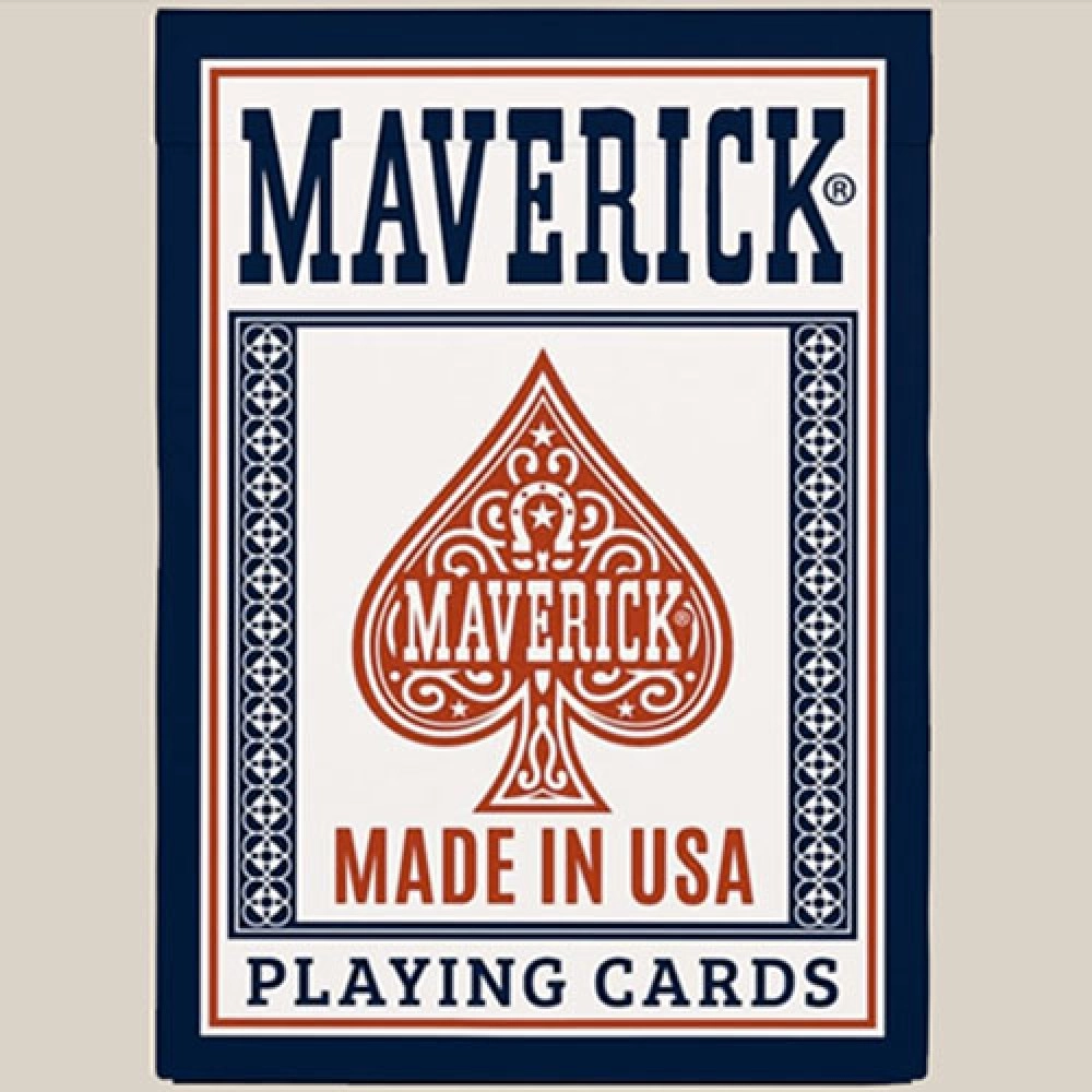 Mazzo di carte Maverick Made in the USA (Blue) Playing Cards