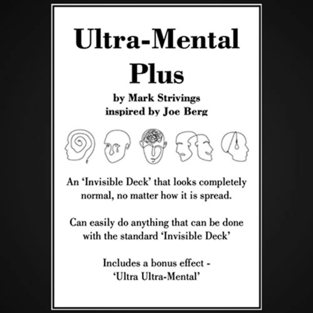 Ultra-Mental Plus by Mark Strivings (Blue)