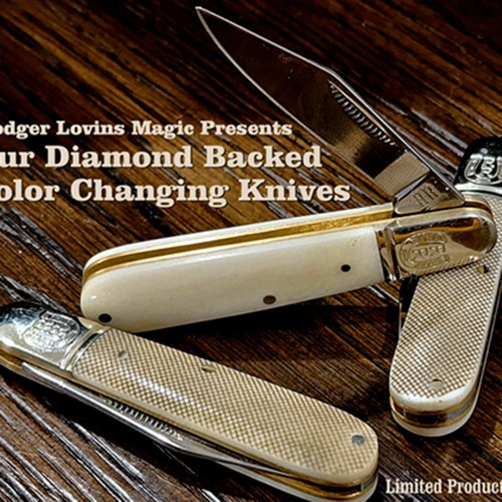 Diamond Back Knife Set by Rodger Lovins