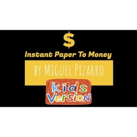 Instant Paper to Money Kid Version (Euro) by Miguel Pizarro and Crazy Jokers