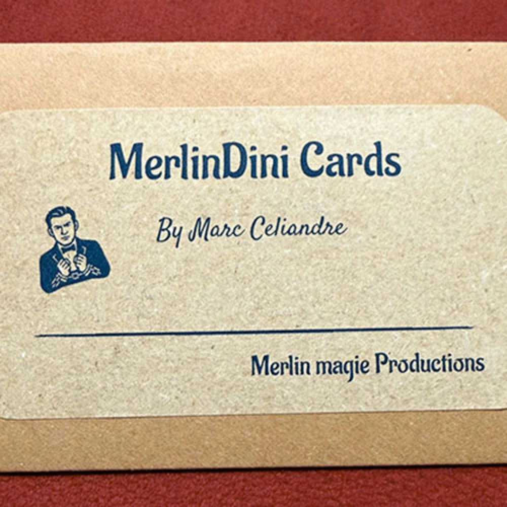 MerlinDini Cards (Blue) by Marc Celiandre