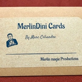 MerlinDini Cards (Blue) by Marc Celiandre
