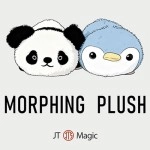 Morphing Plush (Panda to Penguin Blue) by Jackie Zhao and JT Magic