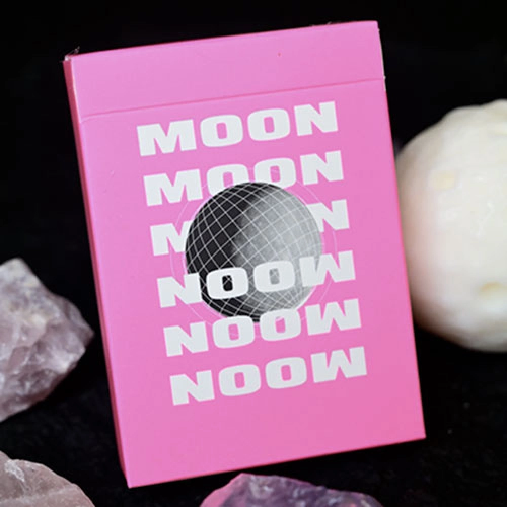 Mazzo di carte Moon (Pink) Playing Cards