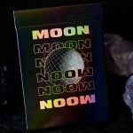 Mazzo di carte Moon (Black Holo) Playing Cards