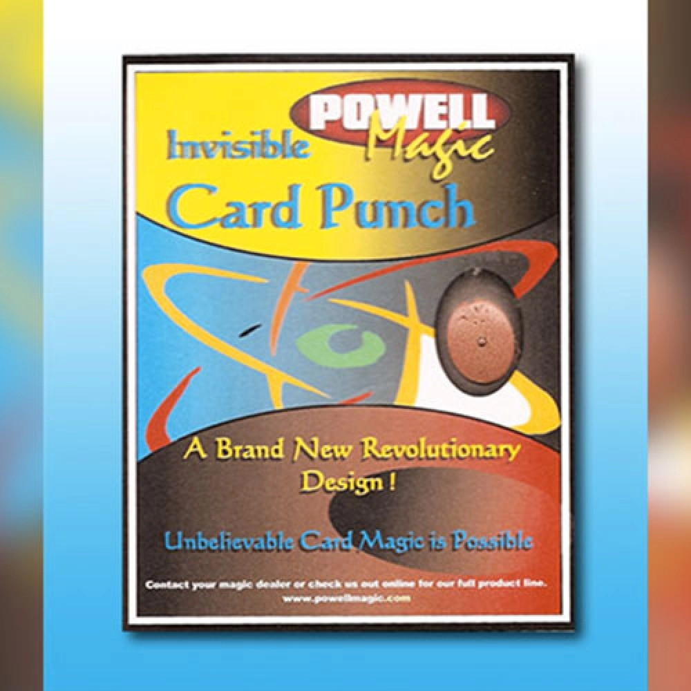 Invisible Card Punch by Dave Powell