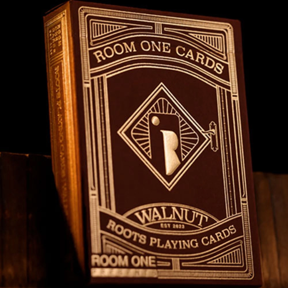 Mazzo di carte Red Roots (Walnut Edition) by Room One