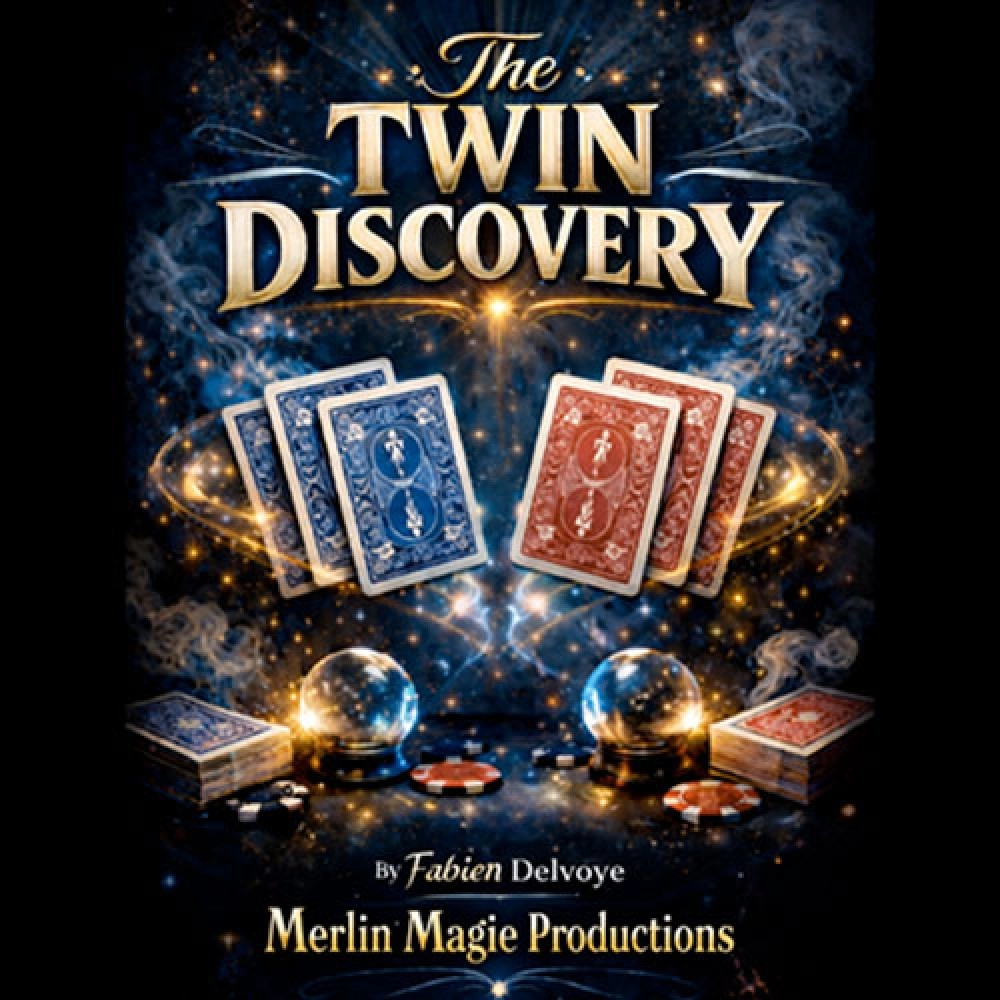 The Twin Discovery by Fabien Delvoye & Merlin Magie Productions (Blue)