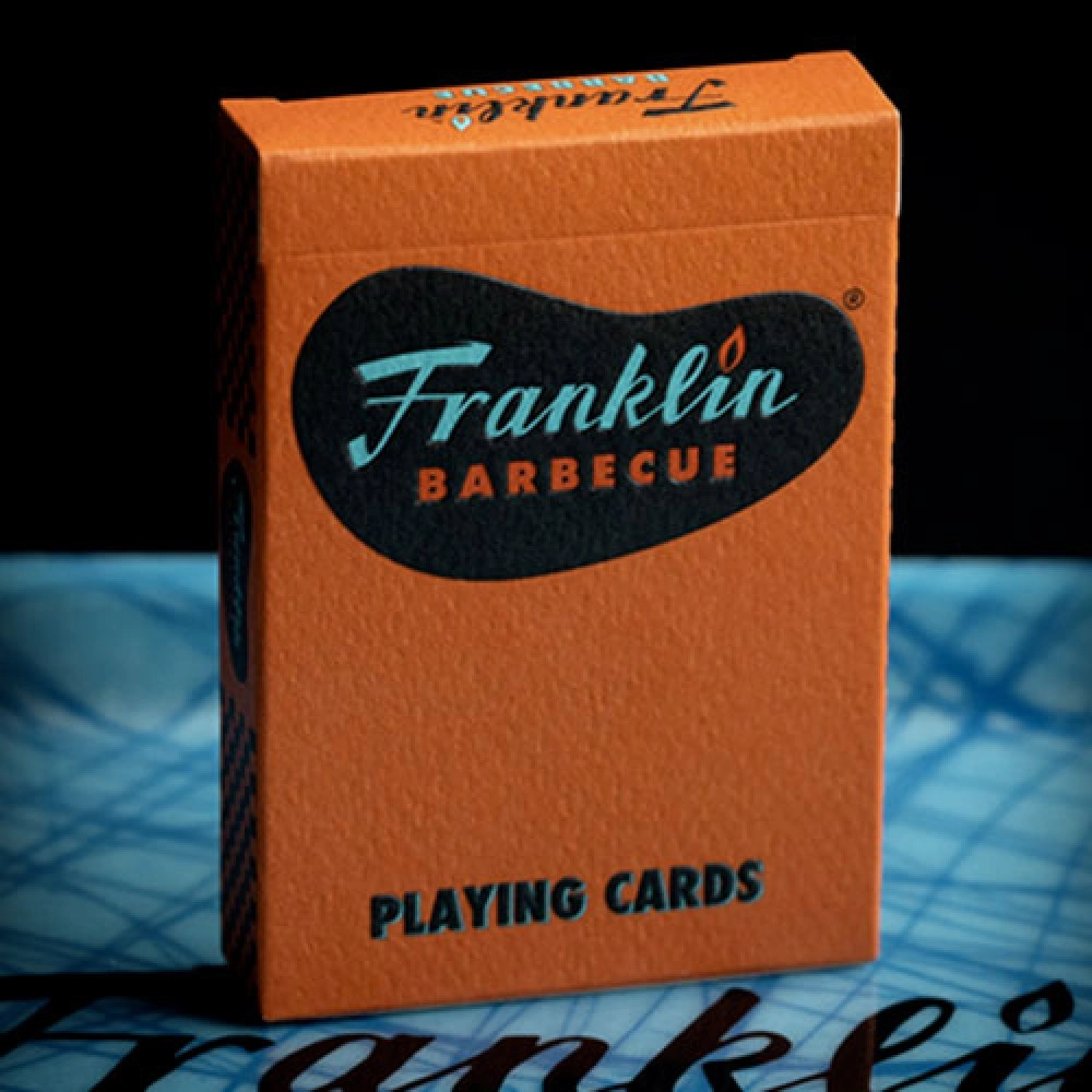 Mazzo di carte FRANKLIN BBQ CLASSIC ORANGE PLAYING CARDS