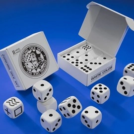 Forcing Dice Set by IARVEL Magic (White)