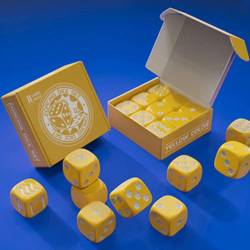 Forcing Dice Set by IARVEL Magic (Yellow)