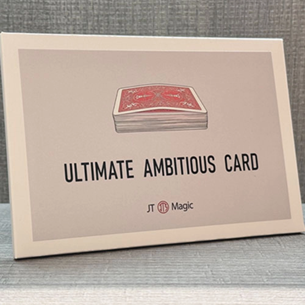 Ultimate Ambitious Card by JT (Blue)
