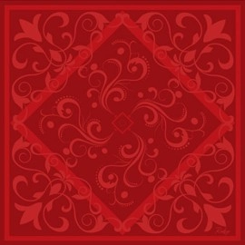 Devil's Bandana V.3 - Precious Stones Collection by Lee Alex (Ruby Red)