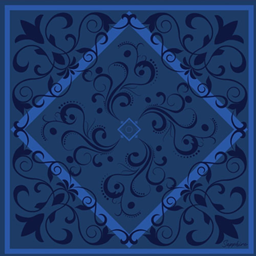 Devil's Bandana V.3 - Precious Stones Collection by Lee Alex (Sapphire Blue)