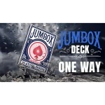 Mazzo di carte Jumbox One Way Deck (Blue) by Magic Dream