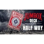 Mazzo di carte Jumbox Half Way Deck (Red) by Magic Dream