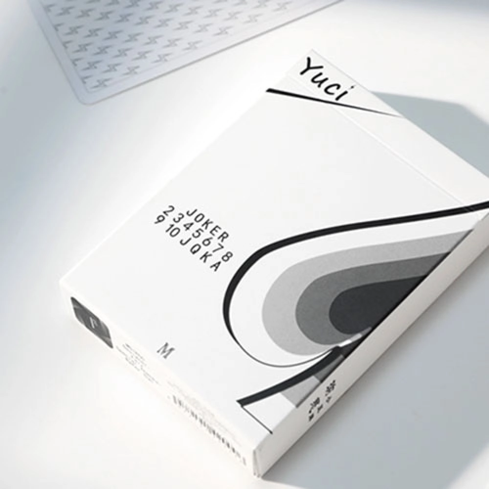 Mazzo di carte Yuci Tiny Wizard White Playing Cards by TCC