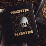 Mazzo di carte Moon (Black) Playing Cards