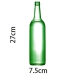 Self Exploding Green Beer Bottle (Large) by Wance