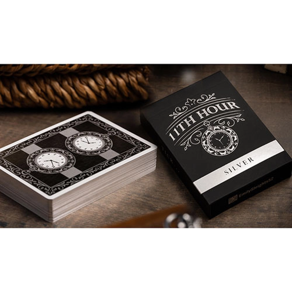 Mazzo di carte 11th Hour (Gilded Silver Standard Edition) Playing Cards