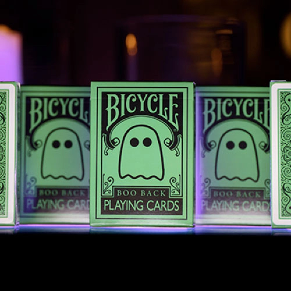 Mazzo di carte Bicycle Boo Back Playing Cards (Green)